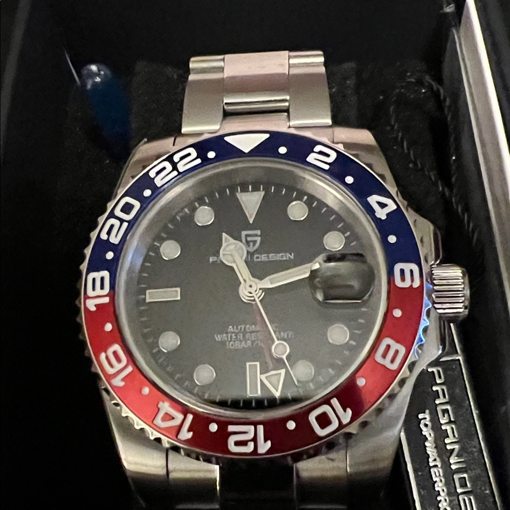 Pagani Design GMT “Pepsi” Automatic Watch - Picture 2 of 3